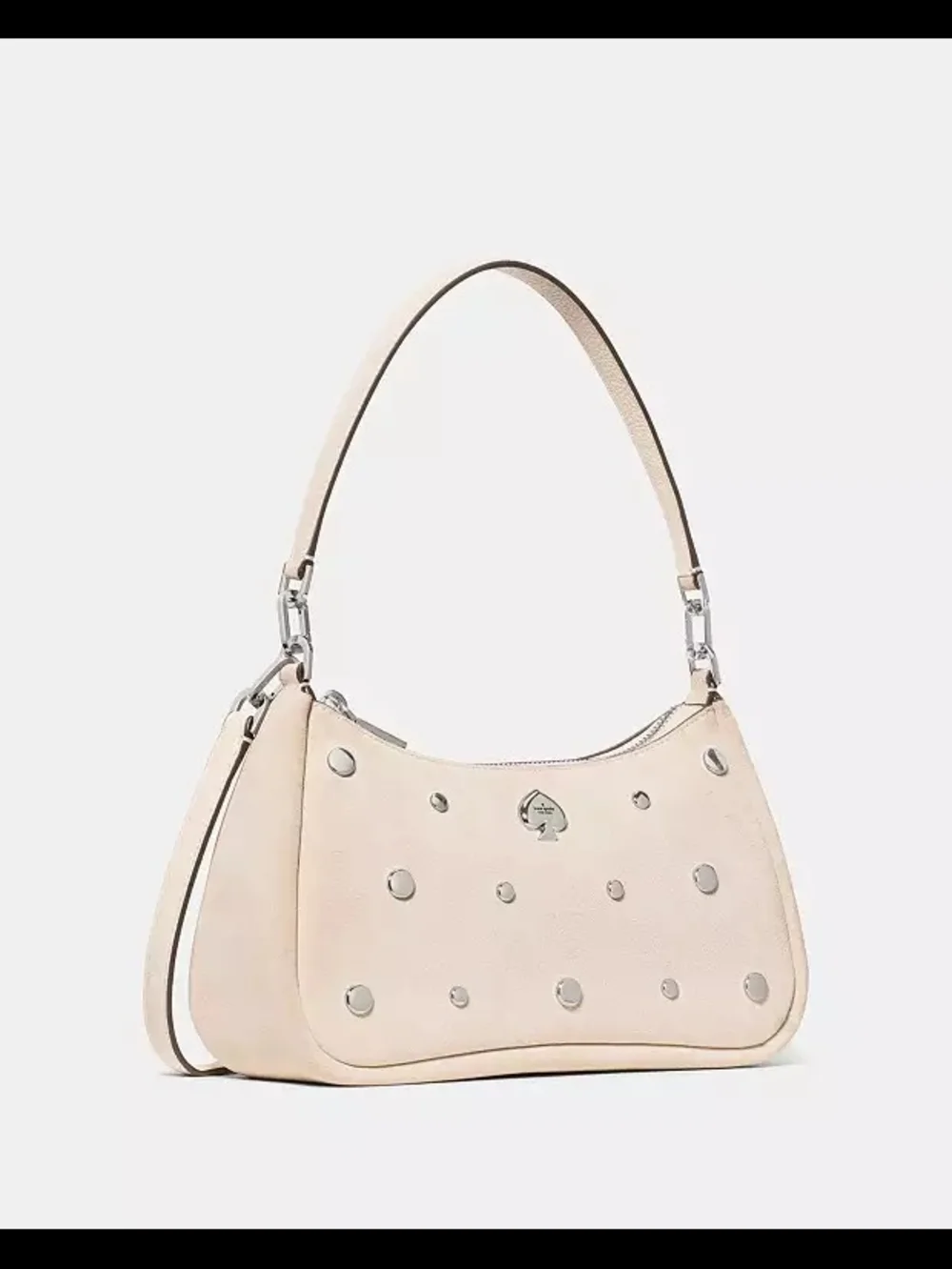 Kate Spade Kayla Suede Studs Small Convertible Shoulder Bag
